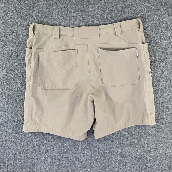 Duluth Flexpedition Shorts Men 40x9 Relaxed Fit Brown Hiking Outdoor Utility - Picture 8 of 9